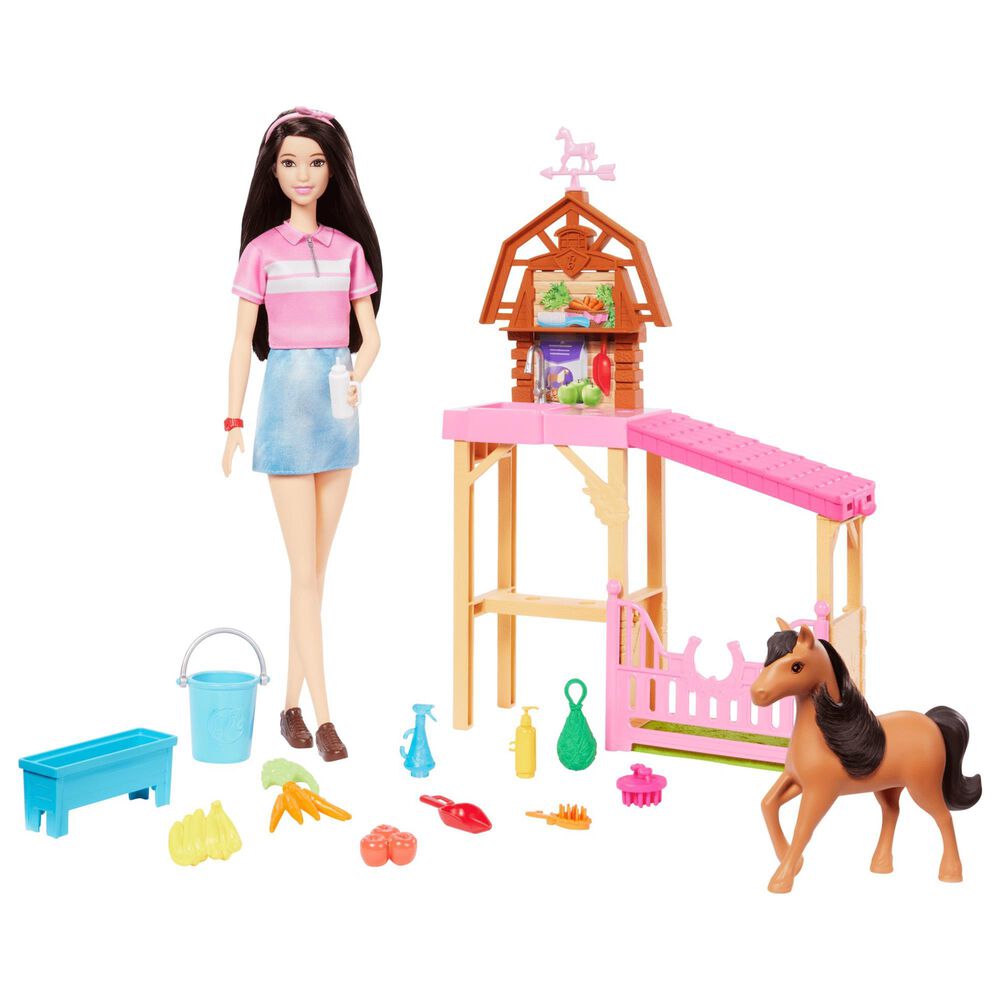 Barbie Mysteries Renees Horse Doll Set in Multicolor, , large