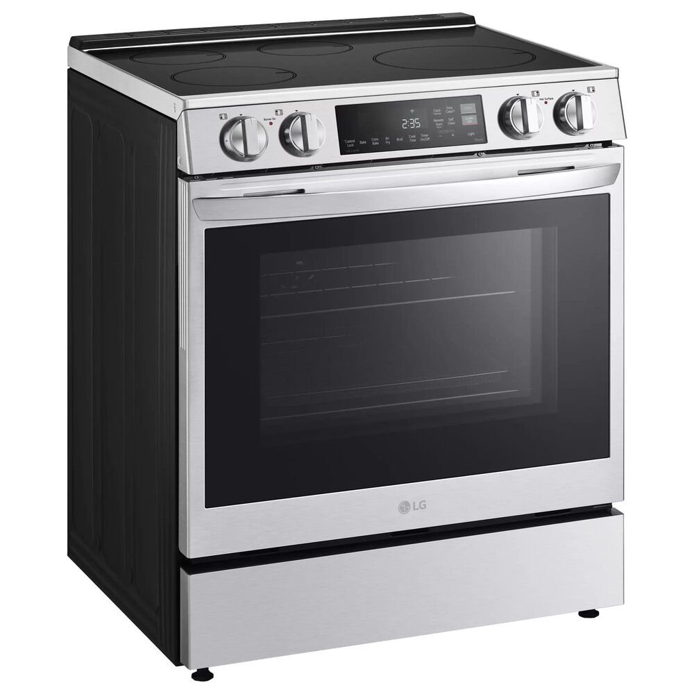 LG 6.3 Cu. Ft. Smart Induction Slide-in Range with ProBake Convection in PrintProof Stainless Steel, , large
