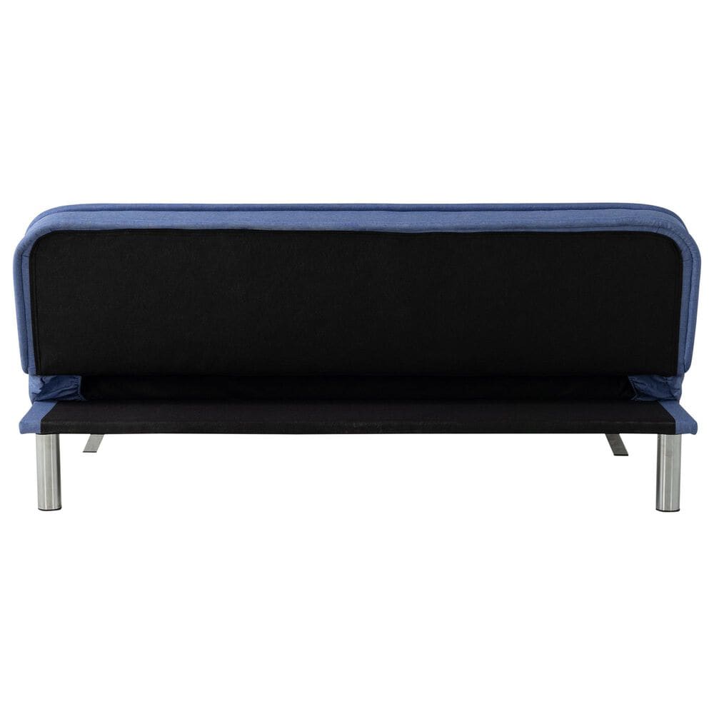 Lifestyle Solutions Toni Convertible Sofa in Blue, , large
