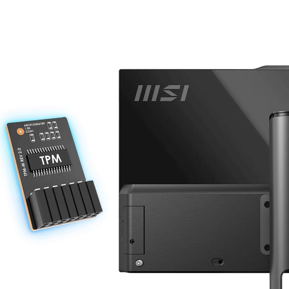 MSI 27&quot; Modern AM272P 1M All-in-One Desktop PC|Intel Core 5 120U - 16GB RAM - Intel Graphics - 1TB SSD in Black, , large