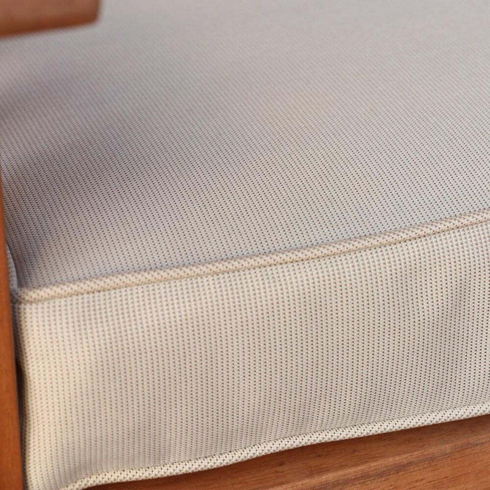 Walker Edison Sundowner 7Piece Teak Dining Set with Cushions NFM