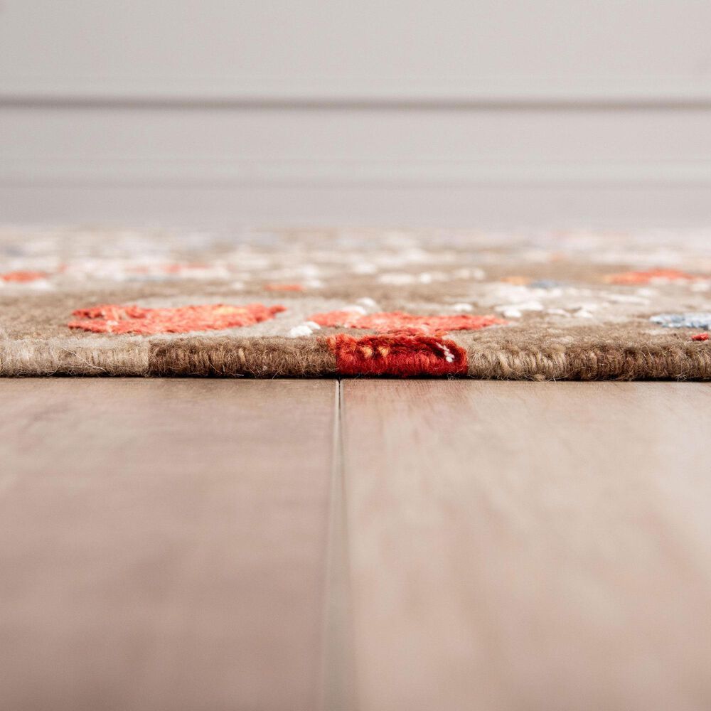 Rizzy Evolution 2&#39; x 3&#39; Brown and Multicolor Area Rug, , large