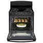 GE Appliances 30" Free-Standing Electric Range with Coil Top in Black, , large