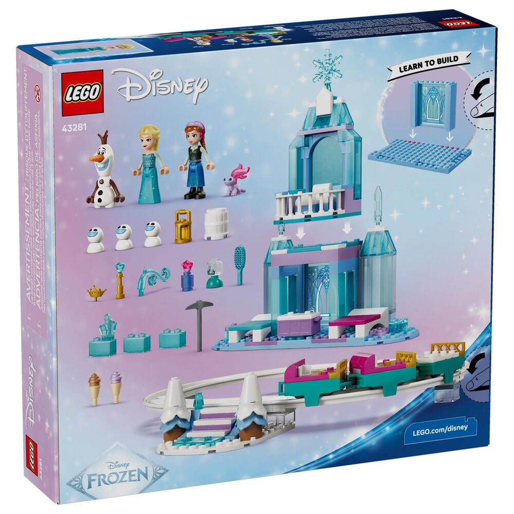 LEGO Disney Elsa's Ice Castle and Snow Ride Adventure Building Set, , large