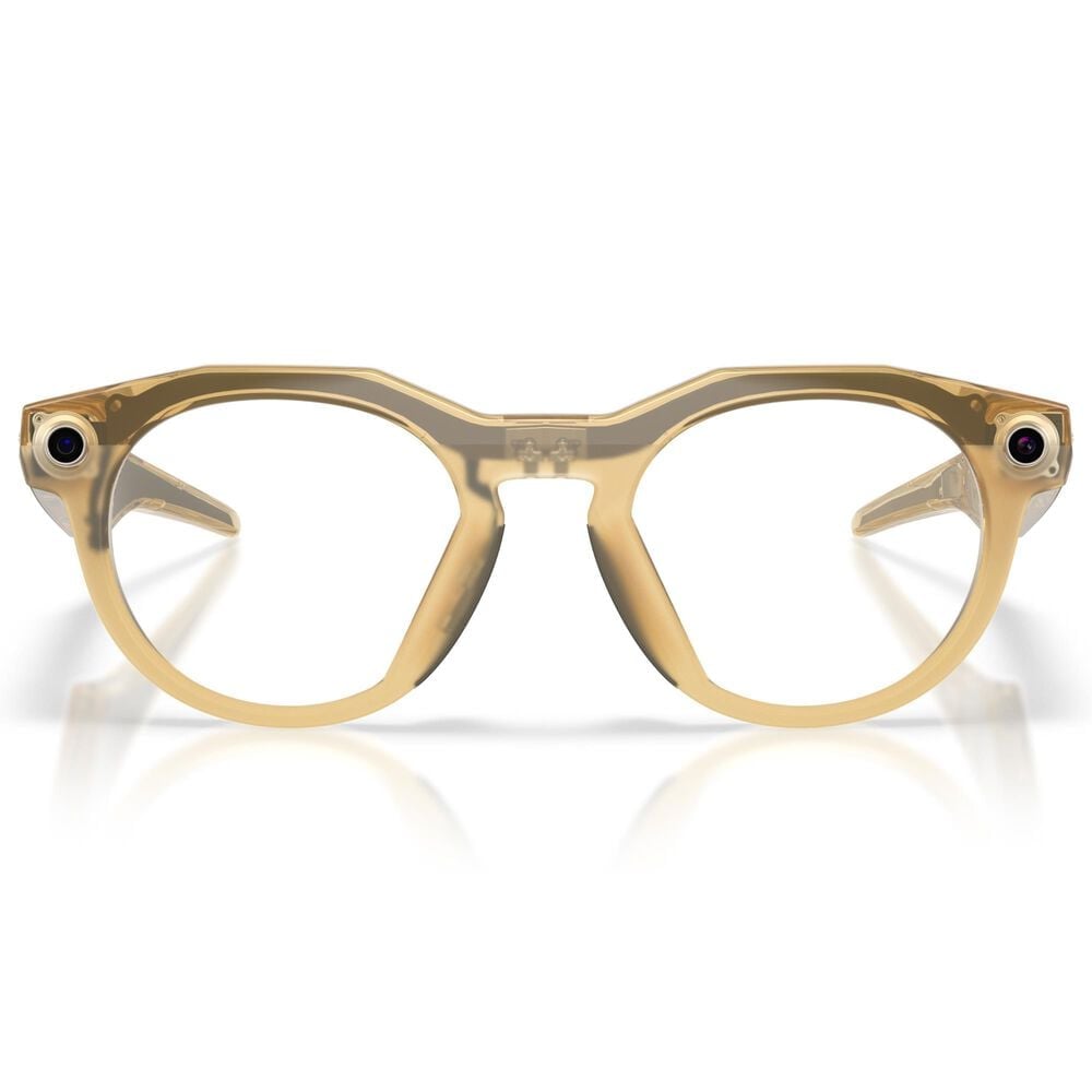 Oakley Sunglasses Meta HSTN Sunglasses with Transitions Brown Lenses in Light Curry, , large