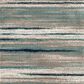 Central Oriental Tulsa Dunkerton 7"10" x 9"10" Aqua and Blue Navy Area Rug, , large