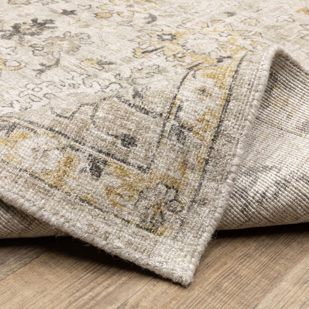 Oriental Weavers Windham Beige and Gold 9&#39; x 12&#39; Area Rug, , large