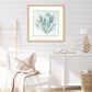 Paragon 30" Square Sea Coral I Wall Art in Blue, , large