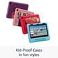 Amazon Fire HD 8 Kids tablet (Latest Model), ages 3-7 | 3GB memory, bright 8" HD screen. Includes ad-free and exclusive content, parental controls and 13-hr battery, 32GB in Grape, , large