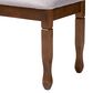 Baxton Studio Corey Dining Bench in Grey/Walnut, , large