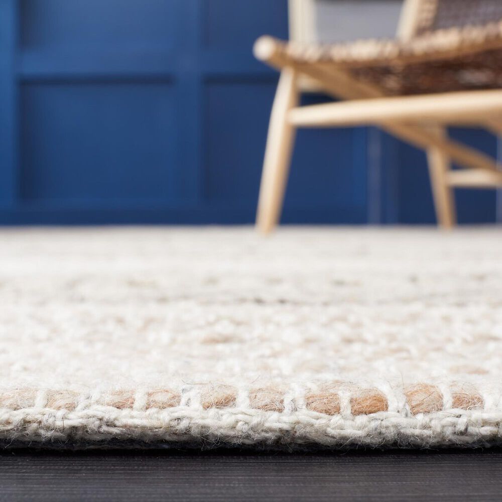 Safavieh Natura NAT610B 2&#39;3&quot; x 9&#39; Beige and Ivory Runner, , large