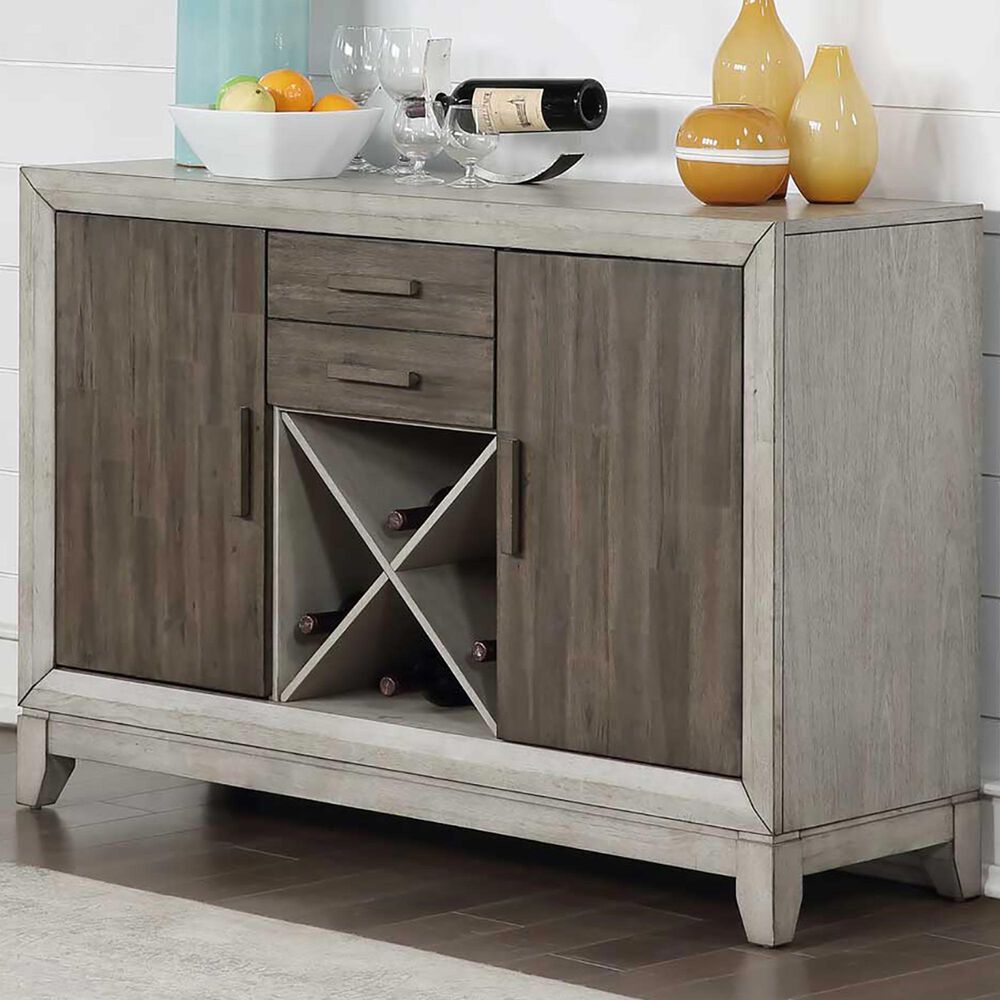 Steve Silver Abacus Server in Smokey Honey, , large