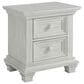 Oxford Baby Weston 2 Drawer Nightstand in Vintage White, , large