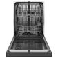 GE Appliances 24" Front Control with Stainless Steel Interior Dishwasher with Sanitize Cycle in Slate, , large