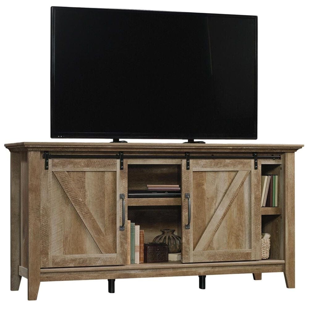 Sauder Dakota Pass 66&quot; Credenza in Craftsman Oak, , large