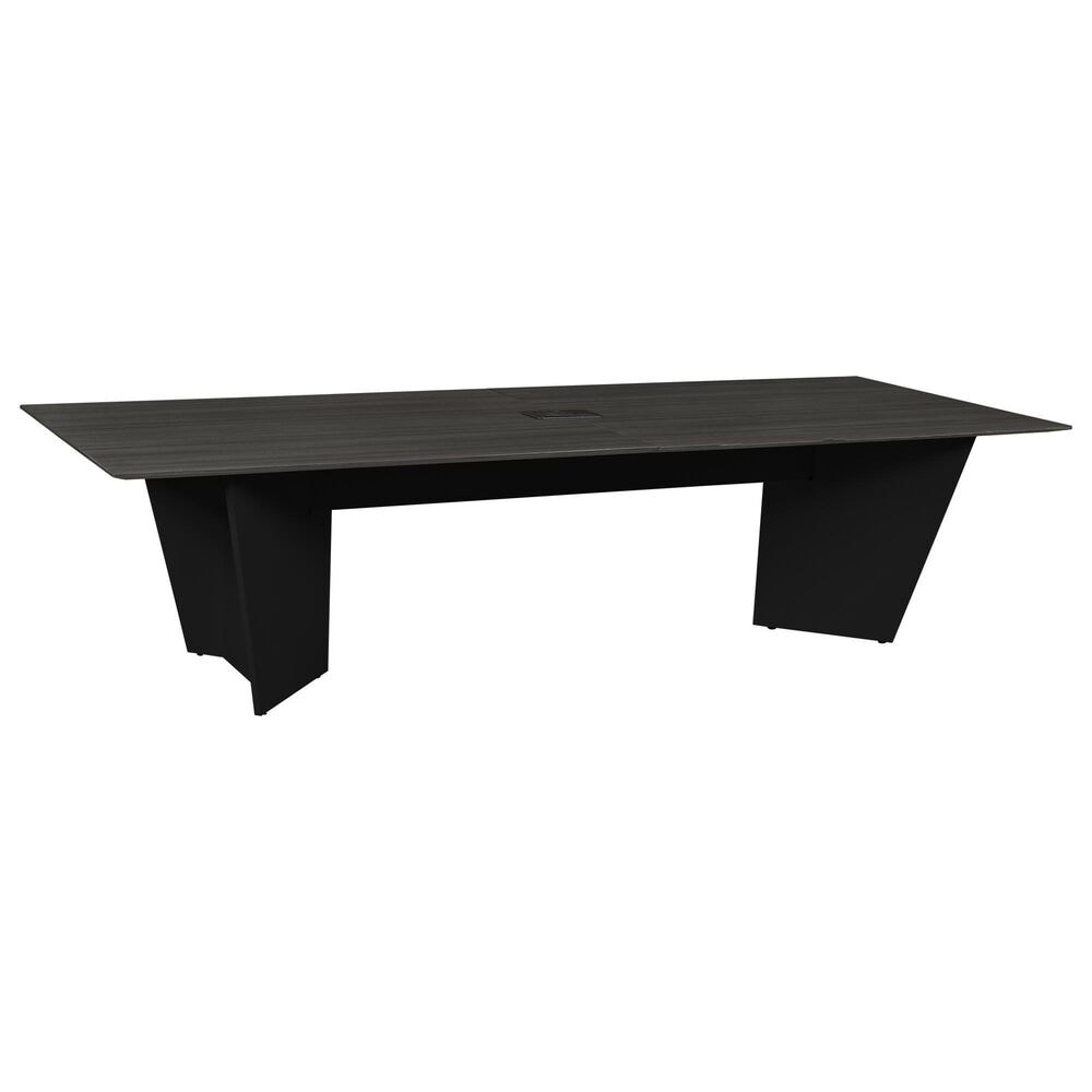 Regency Global Sourcing Array 120" Conference Table in Black and Ash Grey, , large