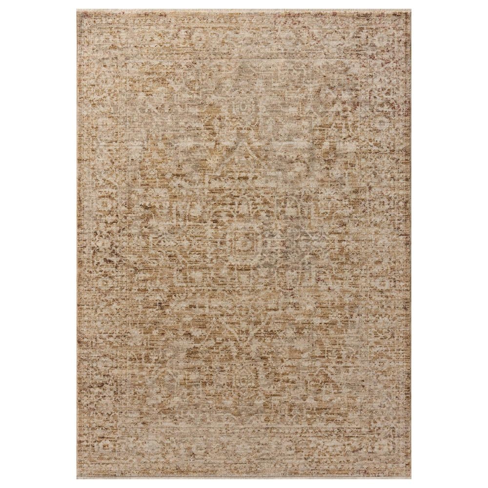 Loloi II Newman 3"11" x 5"7" Wheat and Natural Area Rug, , large