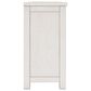 Ashley Robbinsdale 2-Drawer Server in Antique White, , large