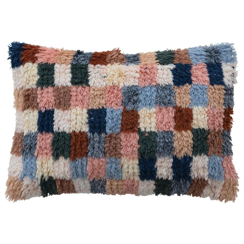 Teak Interiors Shoreline 24" x 16" Lumbar Throw Pillow in Multicolor, , large