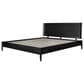 37B Casal King Platform Bed in Black Finish, , large