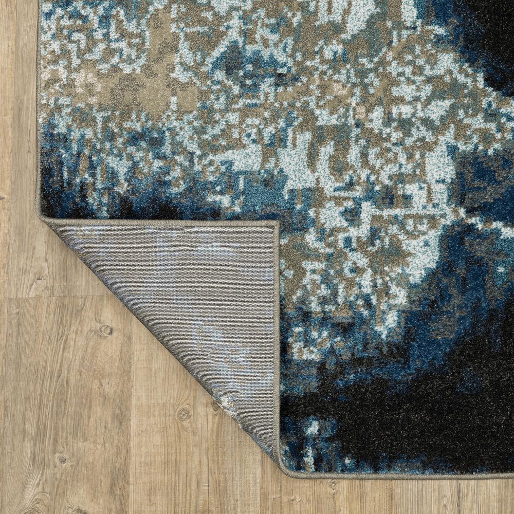 Oriental Weavers Venice Modena 6&#39;7&quot; x 9&#39;2&quot; Blue and Beige Area Rug, , large