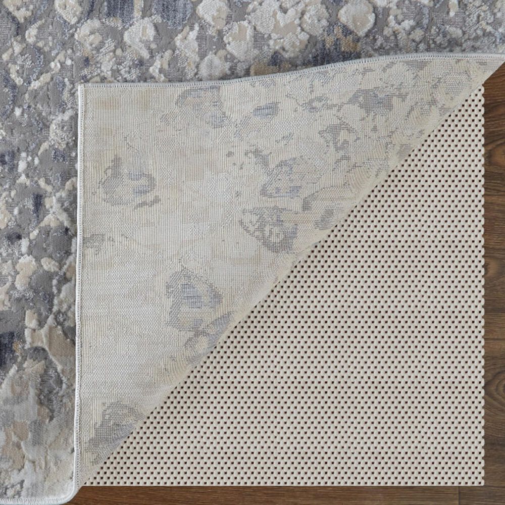 Feizy Laina 4&#39; x 6&#39; Blue and Gray Area Rug, , large