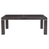 Bernhardt Decorage Rectangular Dining Table in Cerused Mink