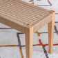 Linon Home Decor Cadence Bench with Woven Rope Seat in Natural, , large