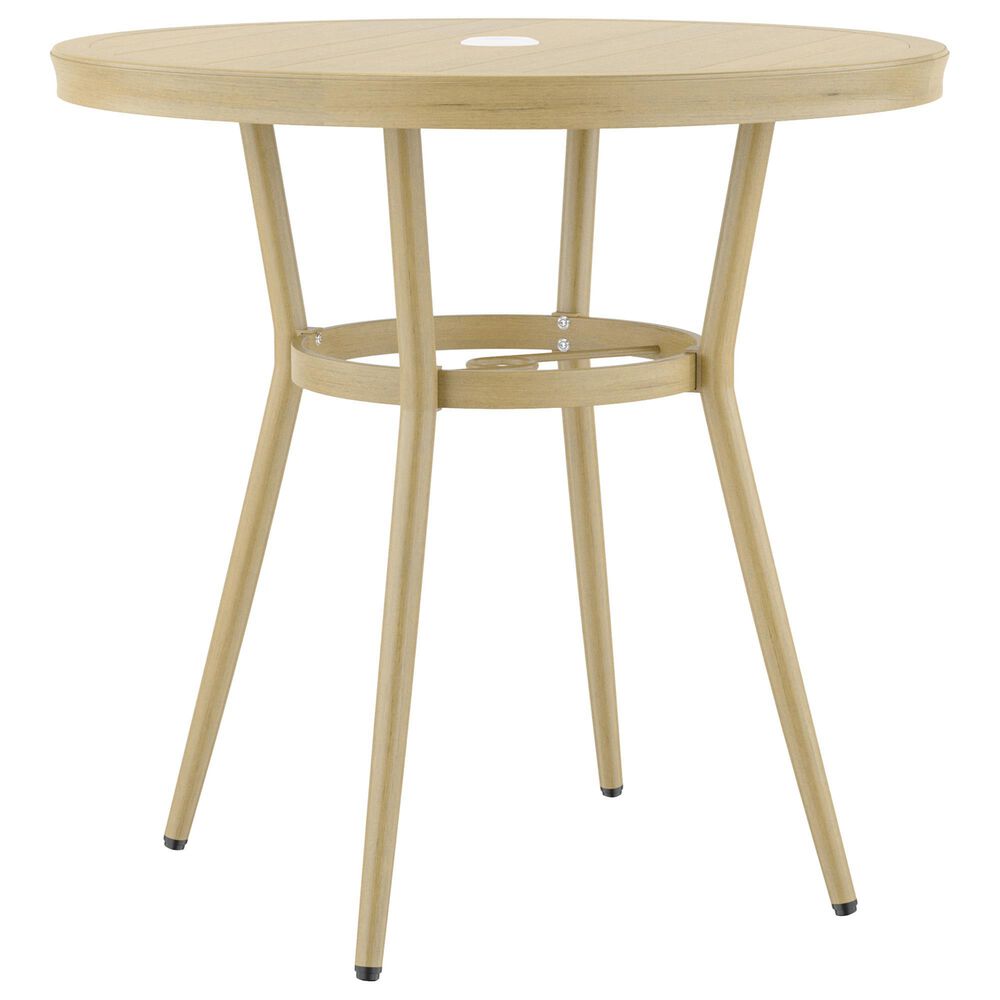 Furniture of America Toby Patio Dining Table in Natural, , large