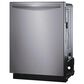 Frigidaire Gallery 24" Built-In Dishwasher with Bar Handle in Stainless Steel, , large