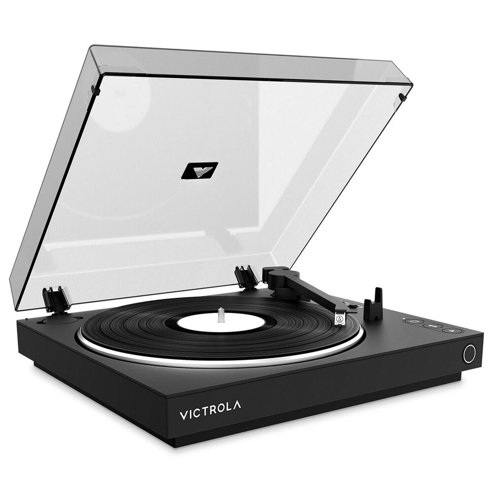 Victrola 2-Speed Automatic Turntable with Bluetooth in Black, , large
