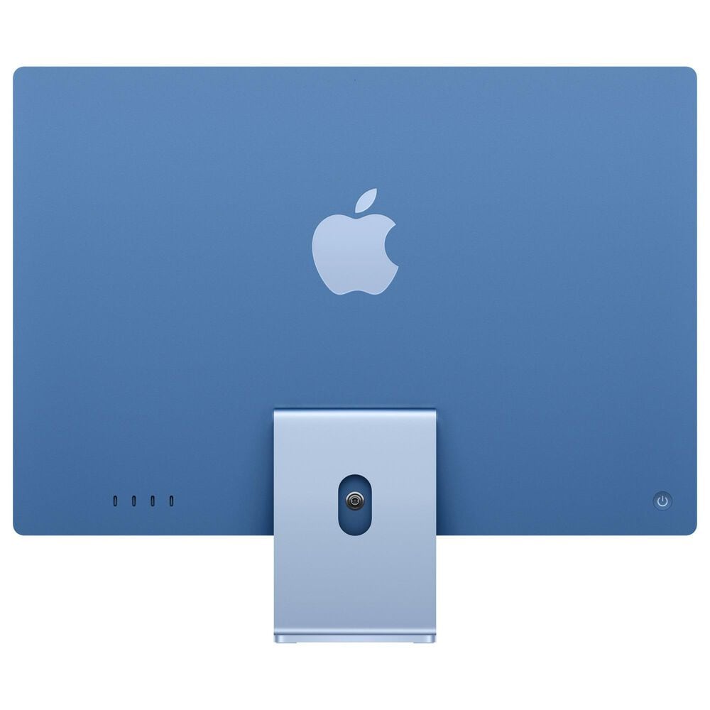 Apple 24-Inch iMac All-in-One Desktop - Apple M4 chip - 10-core CPU - 24GB RAM - 10-core GPU - 512GB SSD in Blue with 3-Year AppleCare+, , large