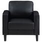 Coaster Ruth Accent Arm Chair in Black, , large