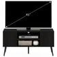 HOMLUX 43.3" TV Stand with 2-Door in Espresso, , large