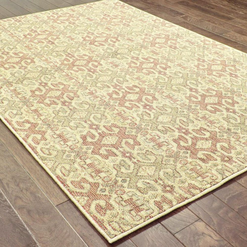 Oriental Weavers Tommy Bahama Cabana 5501W 1'10" x 3'3" Pink and Green Area Rug, , large