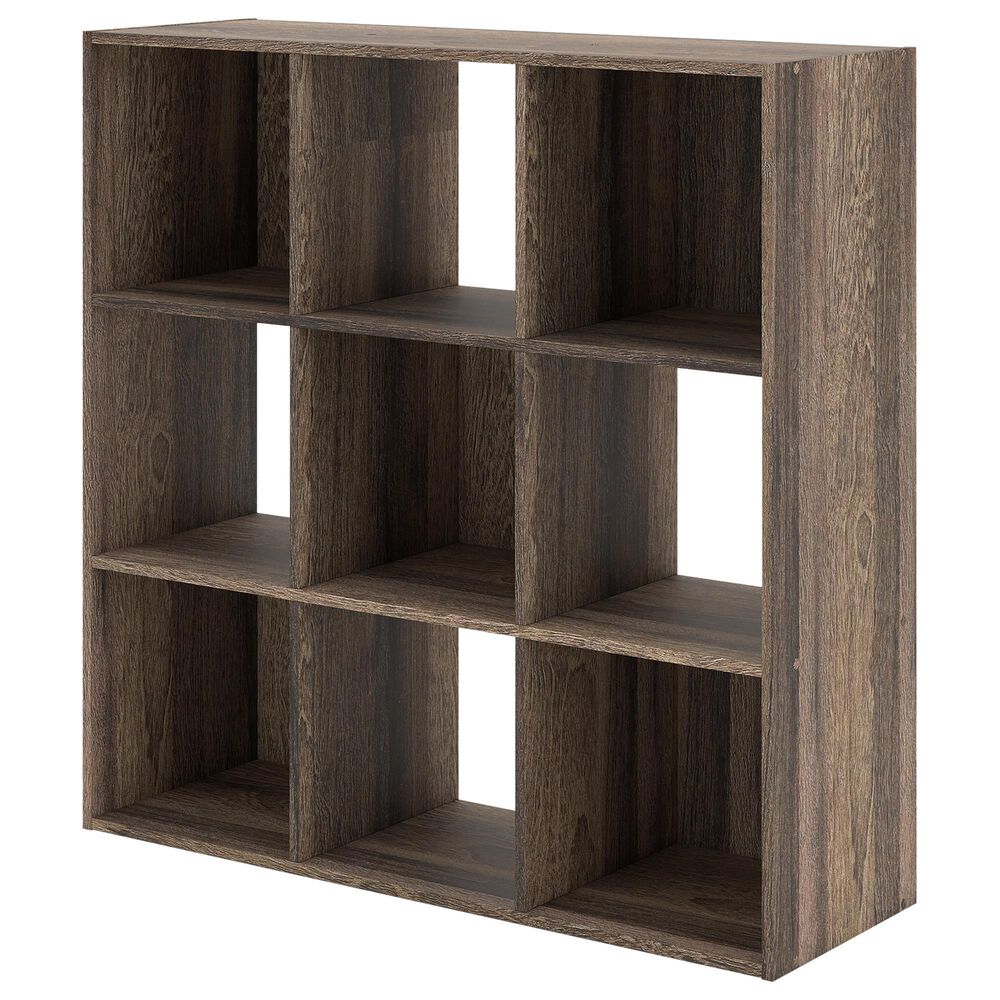 Ashley Shallifer 9-Cube Organizer in Brown, , large