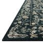 Rifle Paper Co. x Loloi Laurel Peacock Garden 6"6" x 9"2" Navy Area Rug, , large