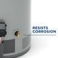 GE Appliances RealMAX Platinum 40-Gallon Short Natural Gas Atmospheric Water Heater in Gray, , large