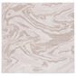 Safavieh Martha Stewart Cyprus Abstract 6"7" Square Ivory and Beige Area Rug, , large