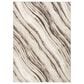 Nourison Sustainable Trends SUT05 6" x 9" Beige and Grey Area Rug, , large