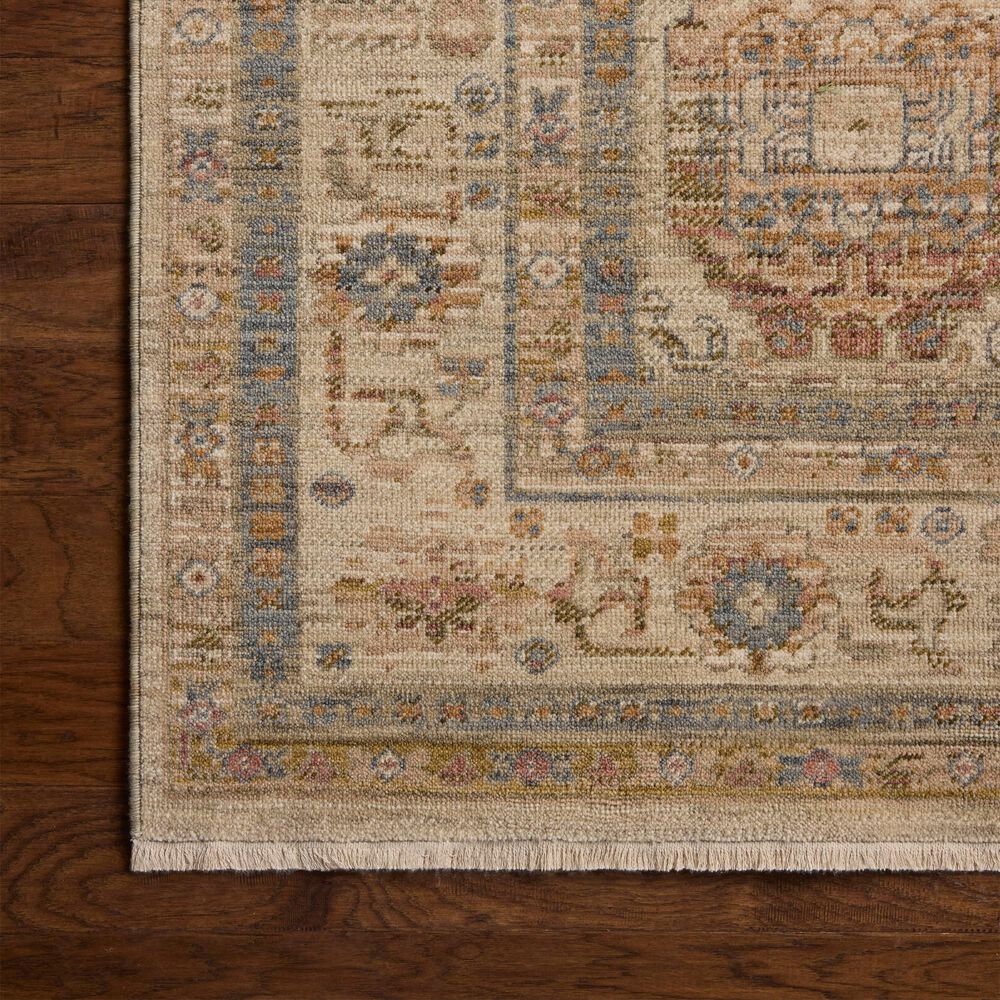 Loloi Reign Dove and Multicolor 8' x 10' Area Rug, , large