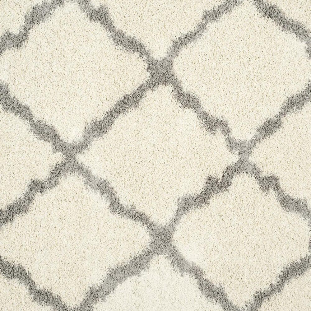 Safavieh Dallas Shag SGD257F-10 10&#39; x 14&#39; Ivory/Grey Area Rug, , large