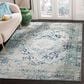 Safavieh Madison MAD152M 4" x 6" Ivory and Blue Area Rug, , large