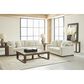 Ashley Maggie Stationary Sofa and Loveseat Set in Birch, , large