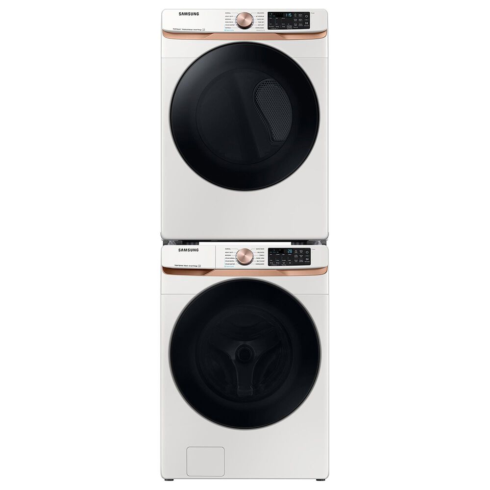 Samsung 5.0 cu. ft. Extra Large Capacity Smart Front Load Washer with Super Speed Wash and Steam in Ivory, , large