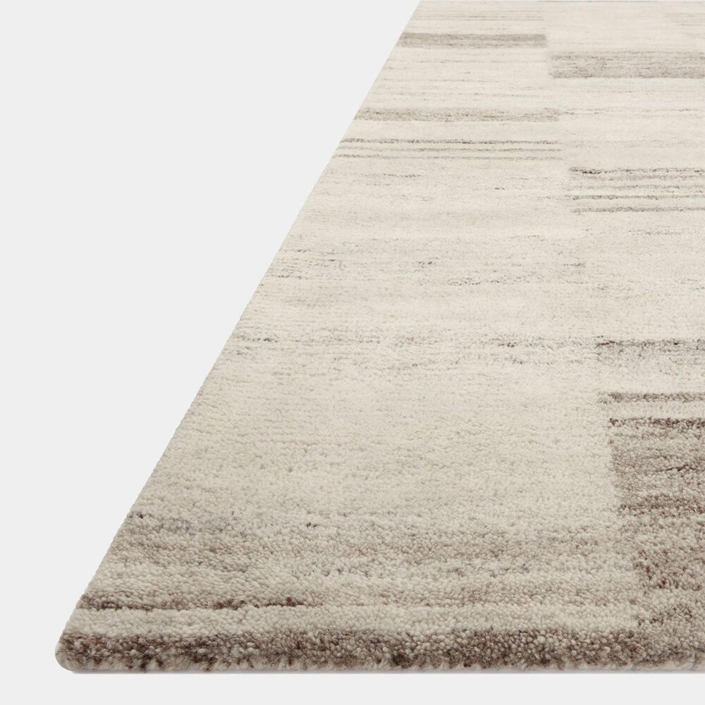 Amber Lewis x Loloi Rocky 7&#39;9&quot; x 9&#39;9&quot; Ivory and Dove Area Rug, , large