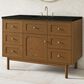James Martin Laurent 48" Single Bathroom Vanity in Honey Oak with 3 cm Phantome Eclos Top and Rectangular Sink, , large