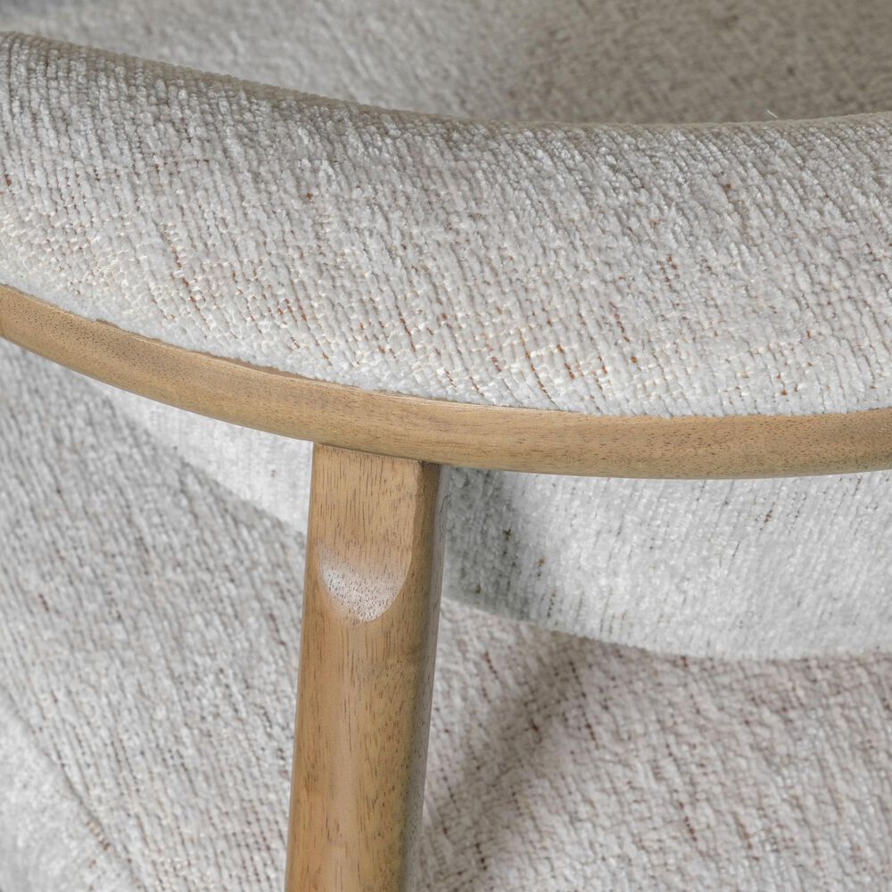 Blue River Autumn Accent Chair in Pebbled Vanilla, , large