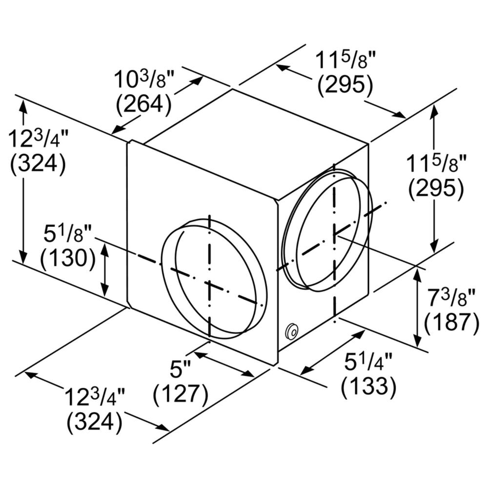 Bosch DHG602DUC 600 CFM Internal Blower, , large