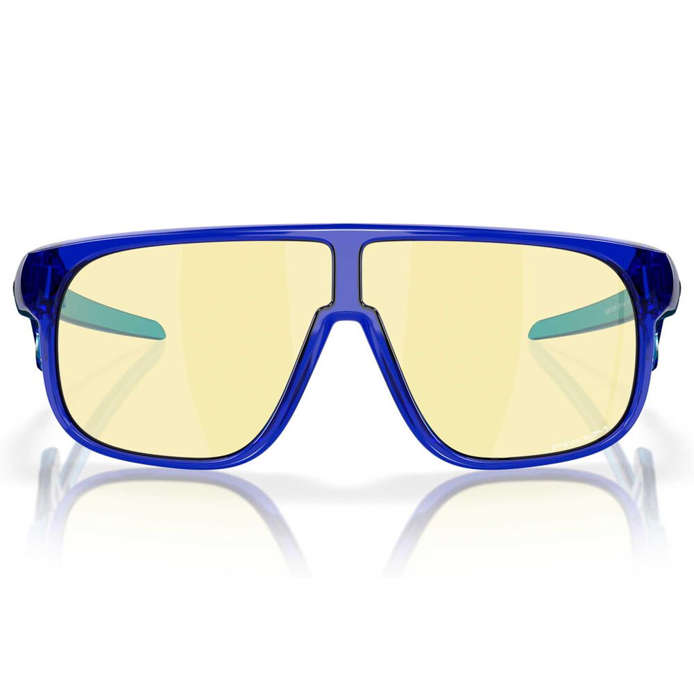 Oakley Inverter Youth Fit Gaming Sunglasses with Yellow Prizm Gaming Lenses in Crystal Blue, , large